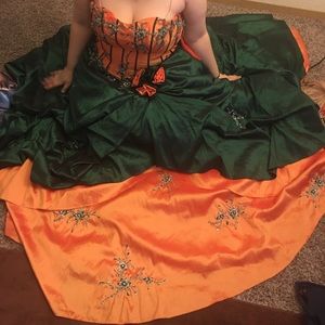 Bellezza by Savoy's Orange Prom Quinceanera